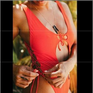 San Lorenzo Sea La Vie Carmen Lace-Up One Piece